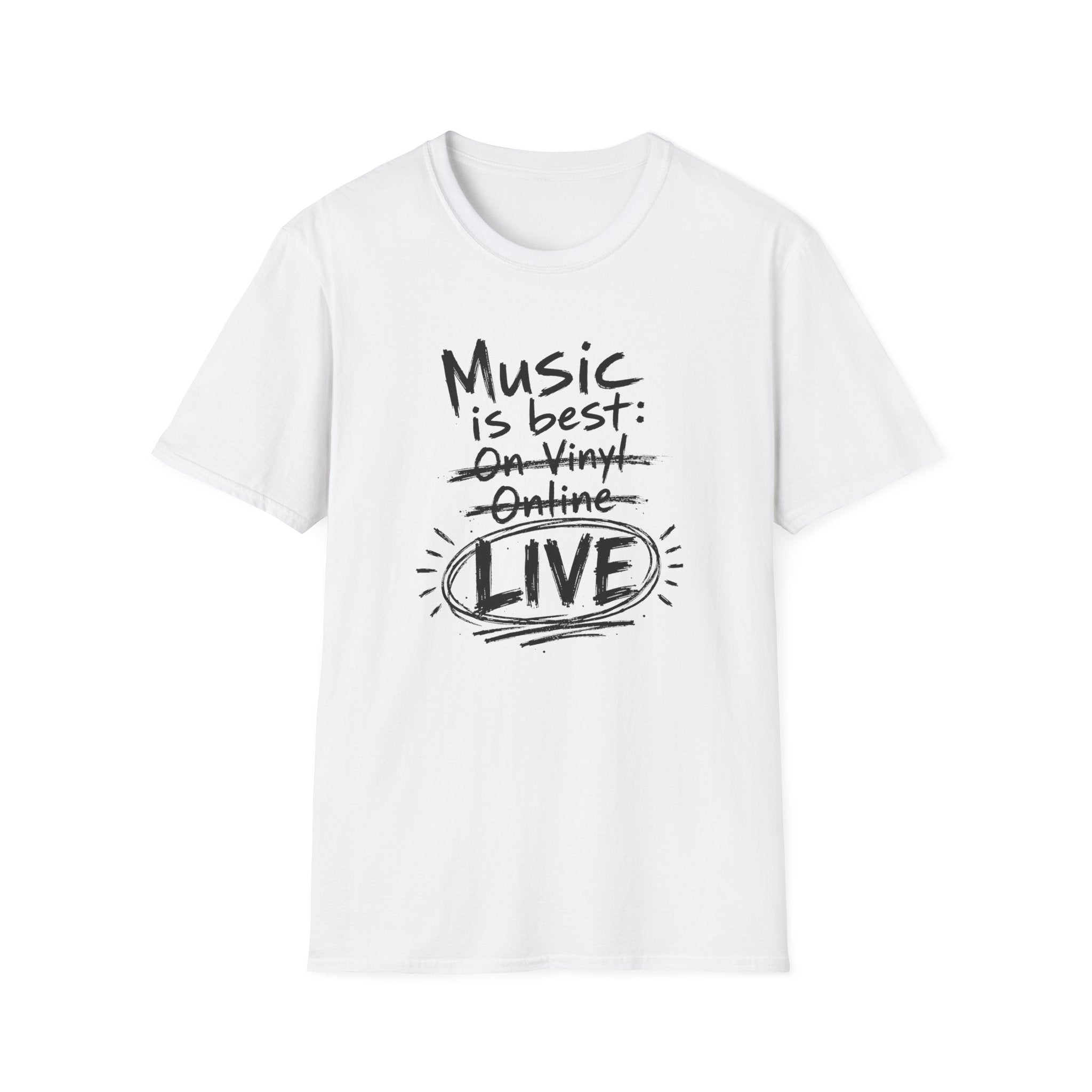 Music Best Live Light  T-Shirt