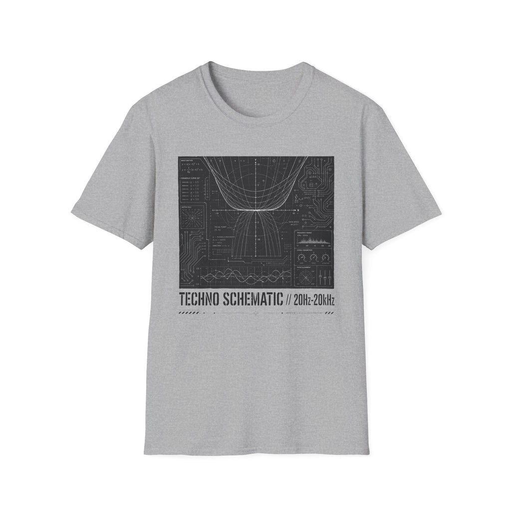 Techno Schematic 2  T-Shirt