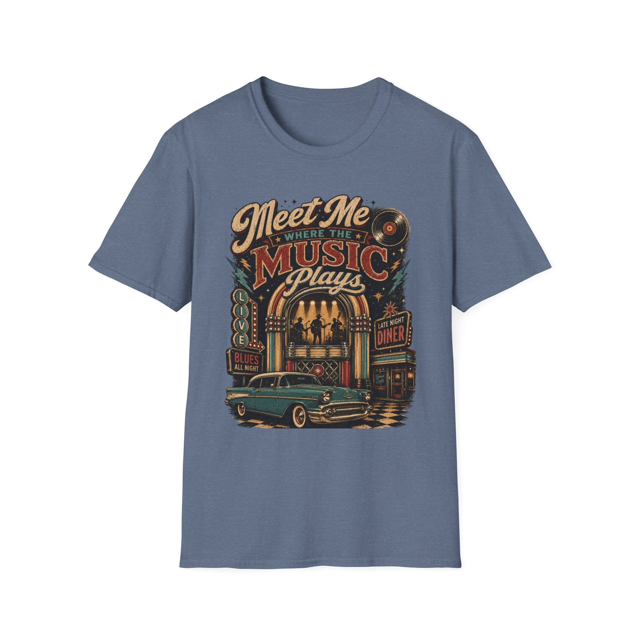 Where Music Plays  T-Shirt
