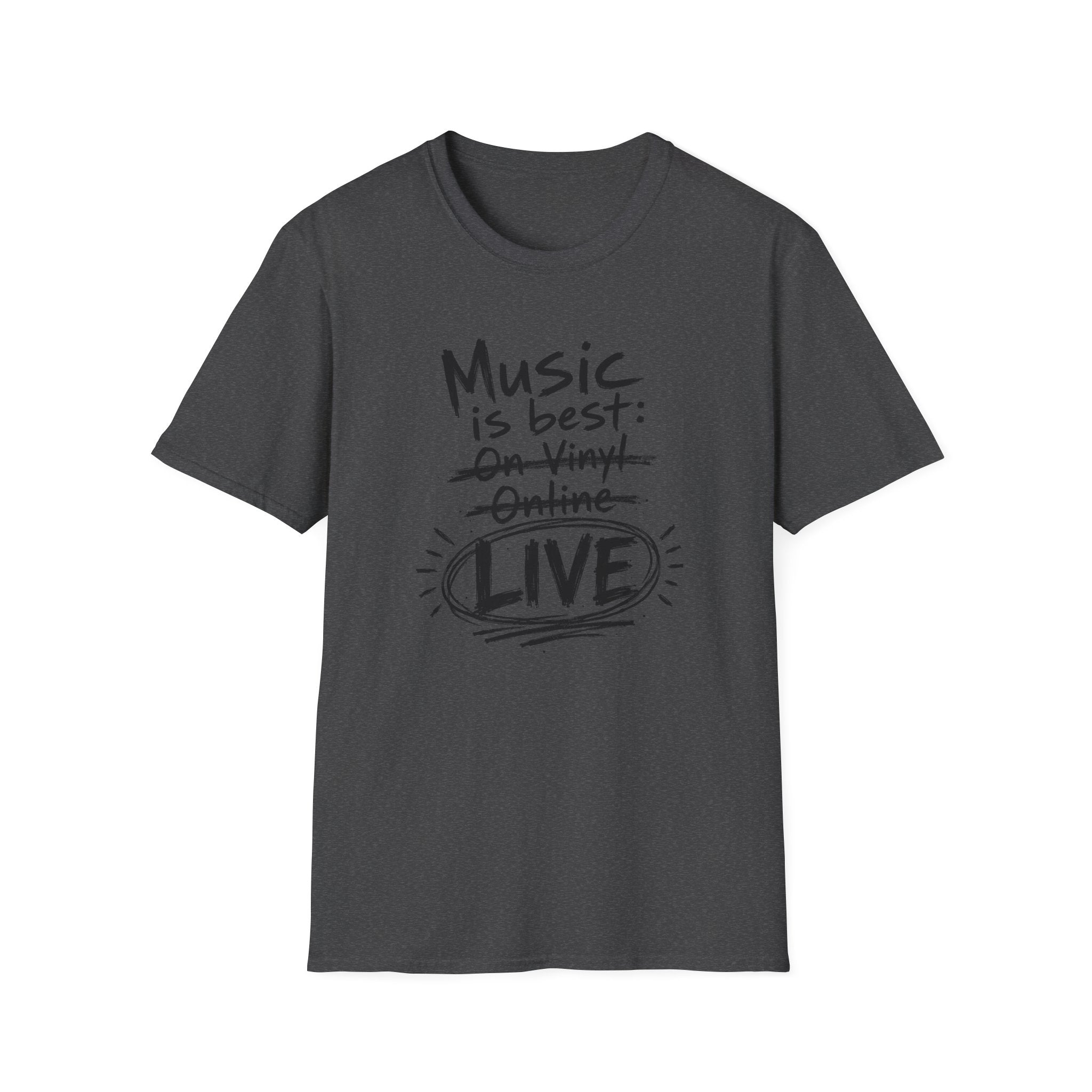 Music Best Live Light  T-Shirt