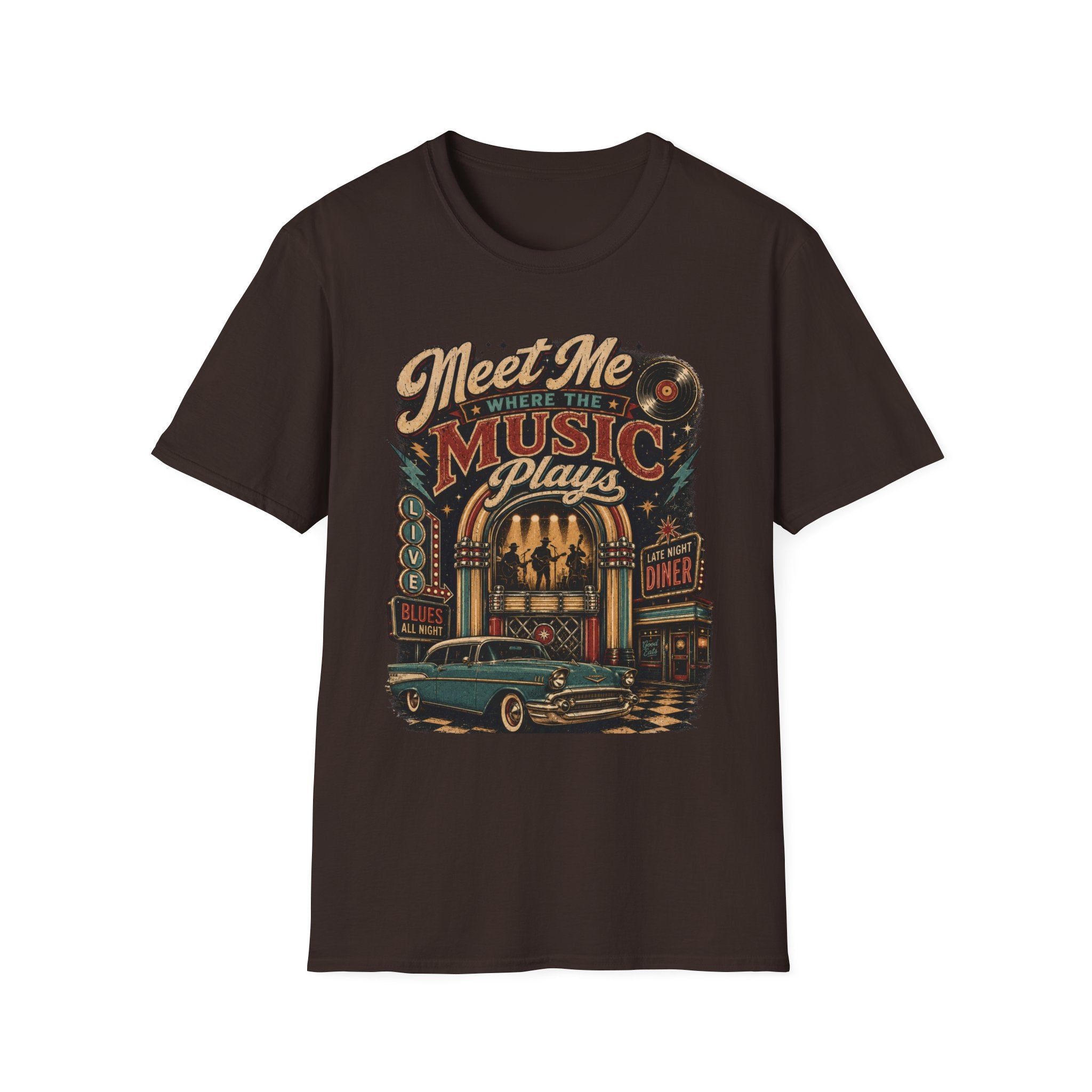 Where Music Plays  T-Shirt
