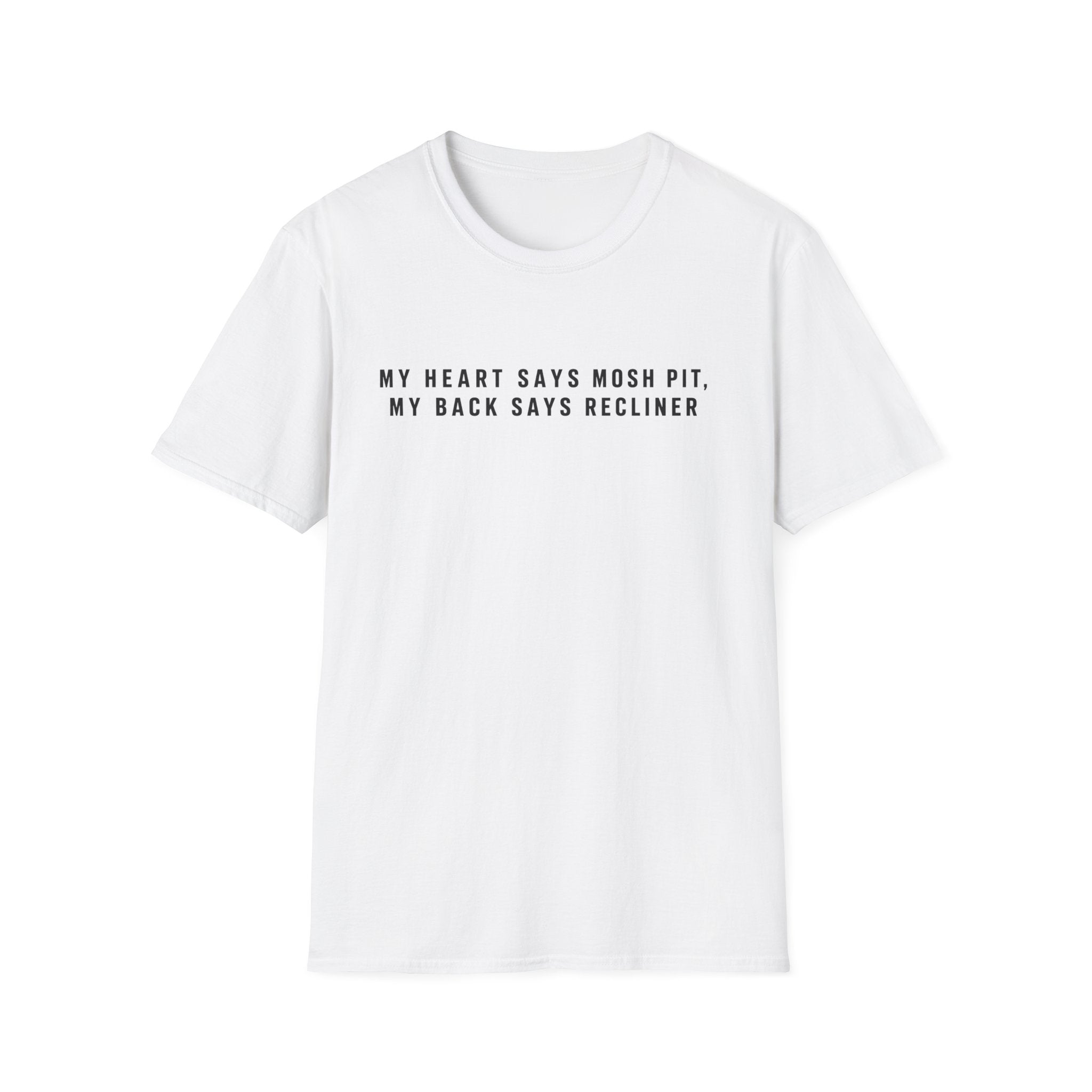 Heart says mosh  T-Shirt
