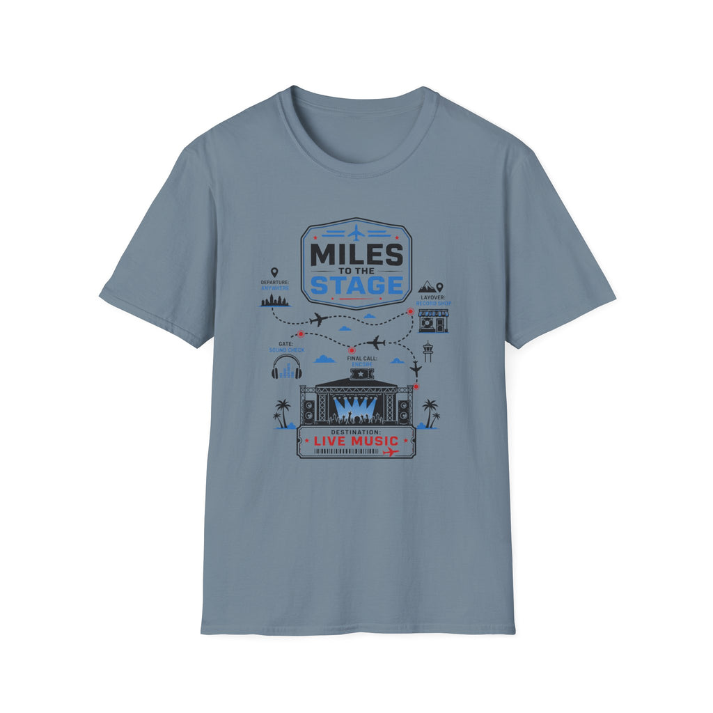 Miles to Stage  T-Shirt