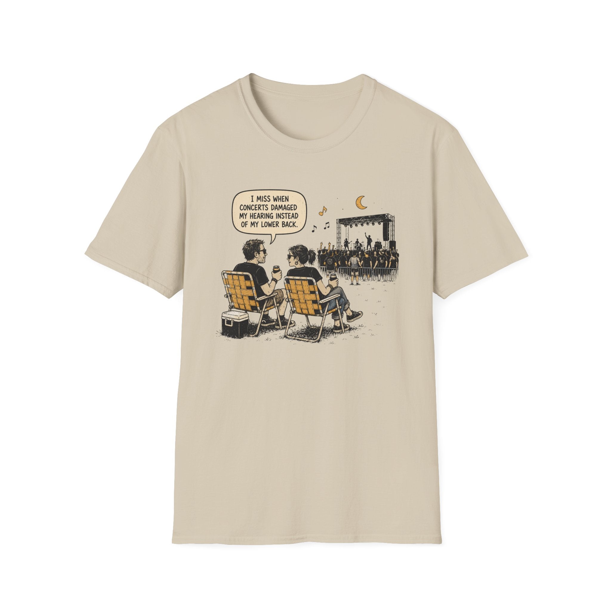 Back Pain Cartoon  T-Shirt