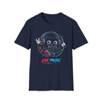 Live Music Cassette  T-Shirt