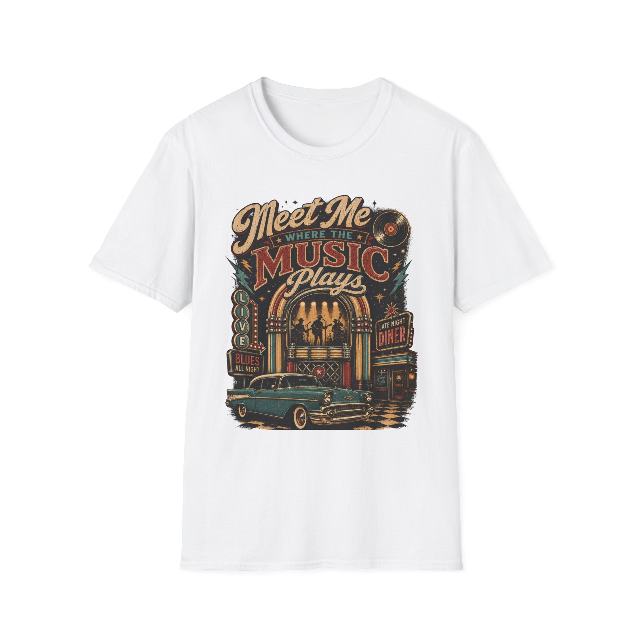 Where Music Plays  T-Shirt