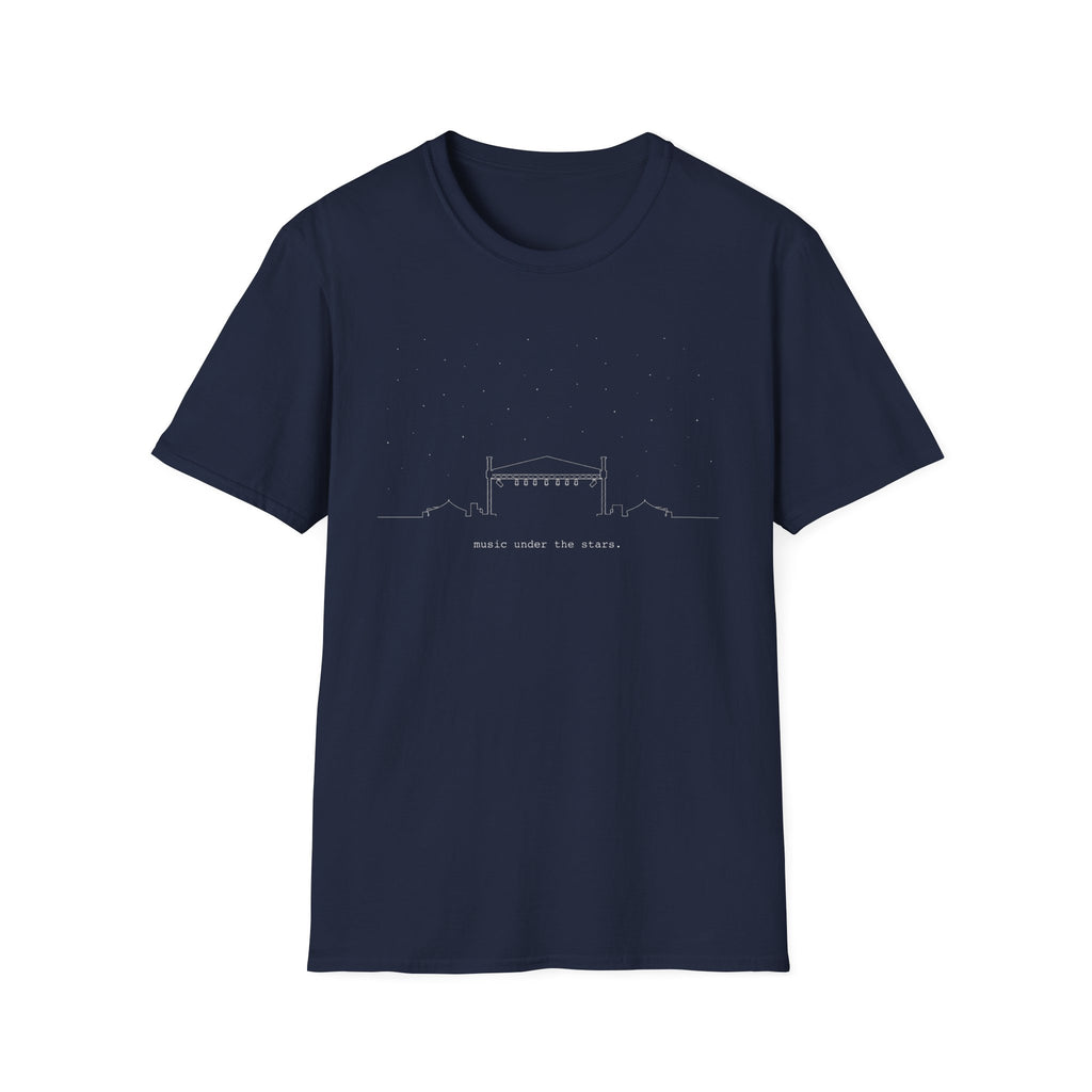 Music Under Stars  T-Shirt