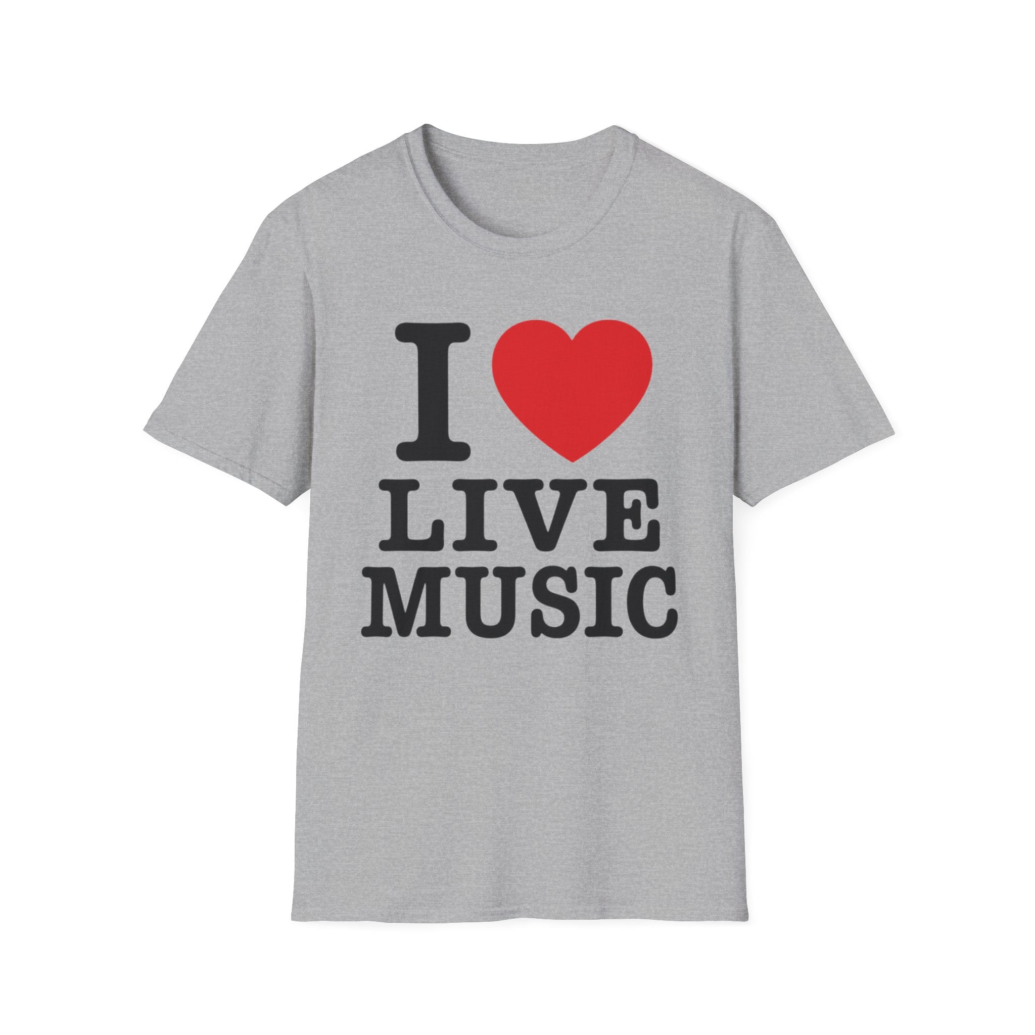 I Love Live Music T-Shirt