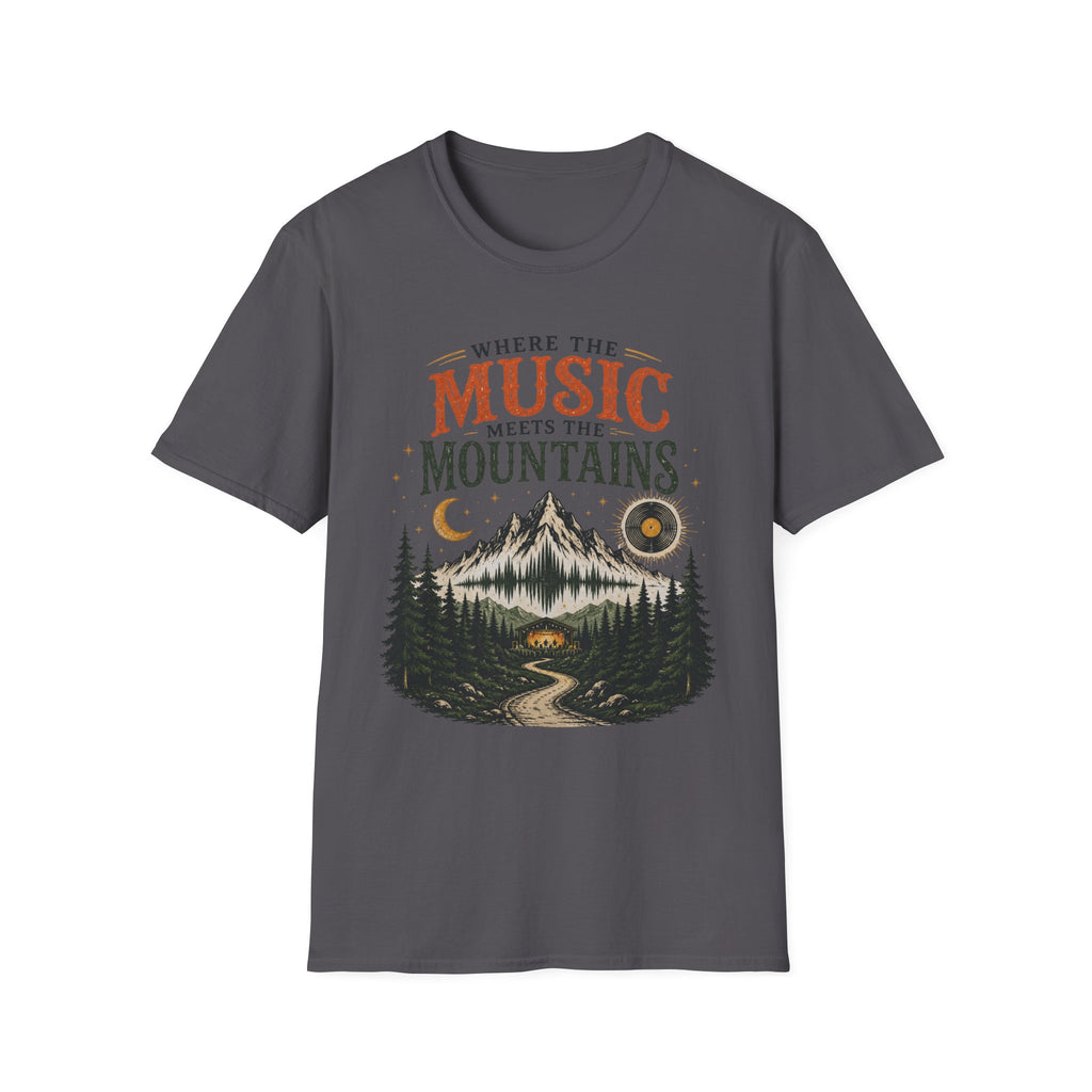 Music Meets Mountains  T-Shirt