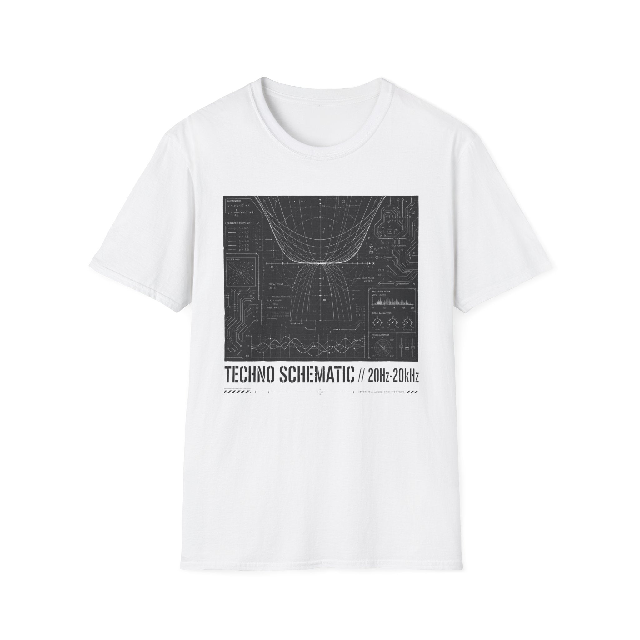 Techno Schematic 2  T-Shirt
