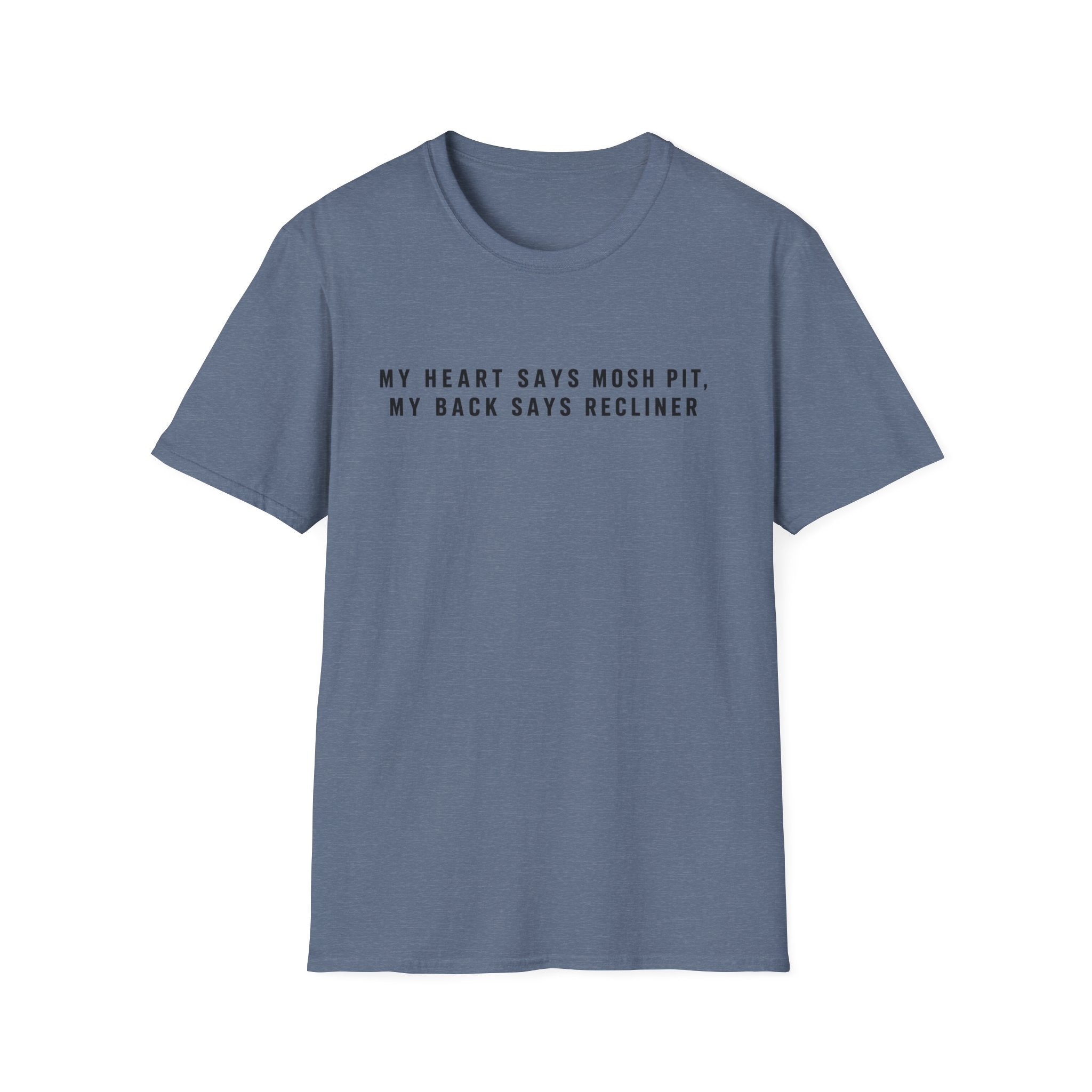Heart says mosh  T-Shirt