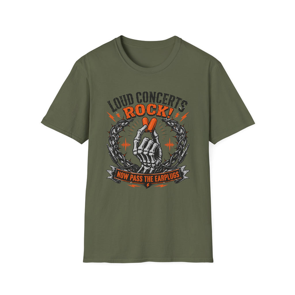 Loud Concerts Rock  T-Shirt