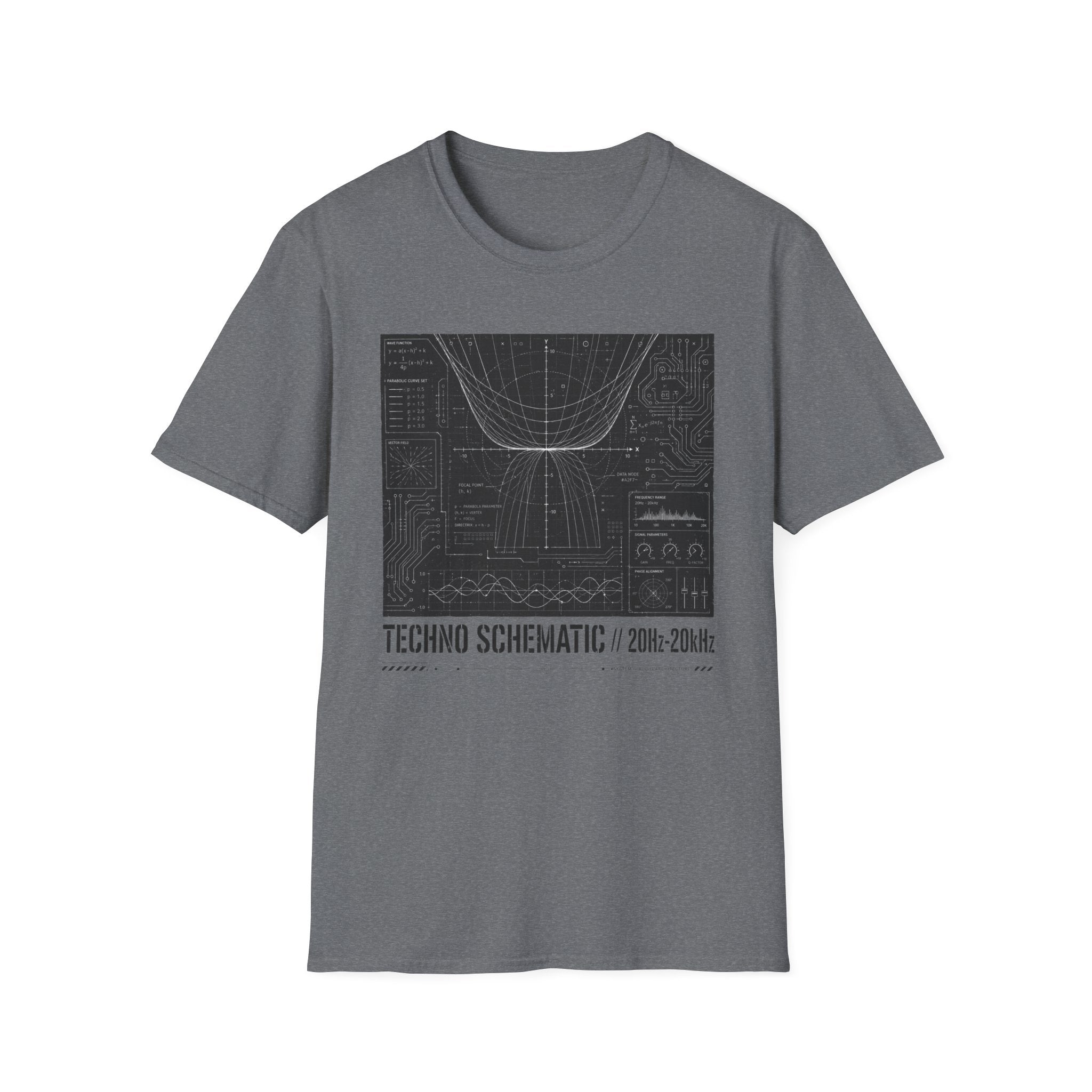 Techno Schematic 2  T-Shirt