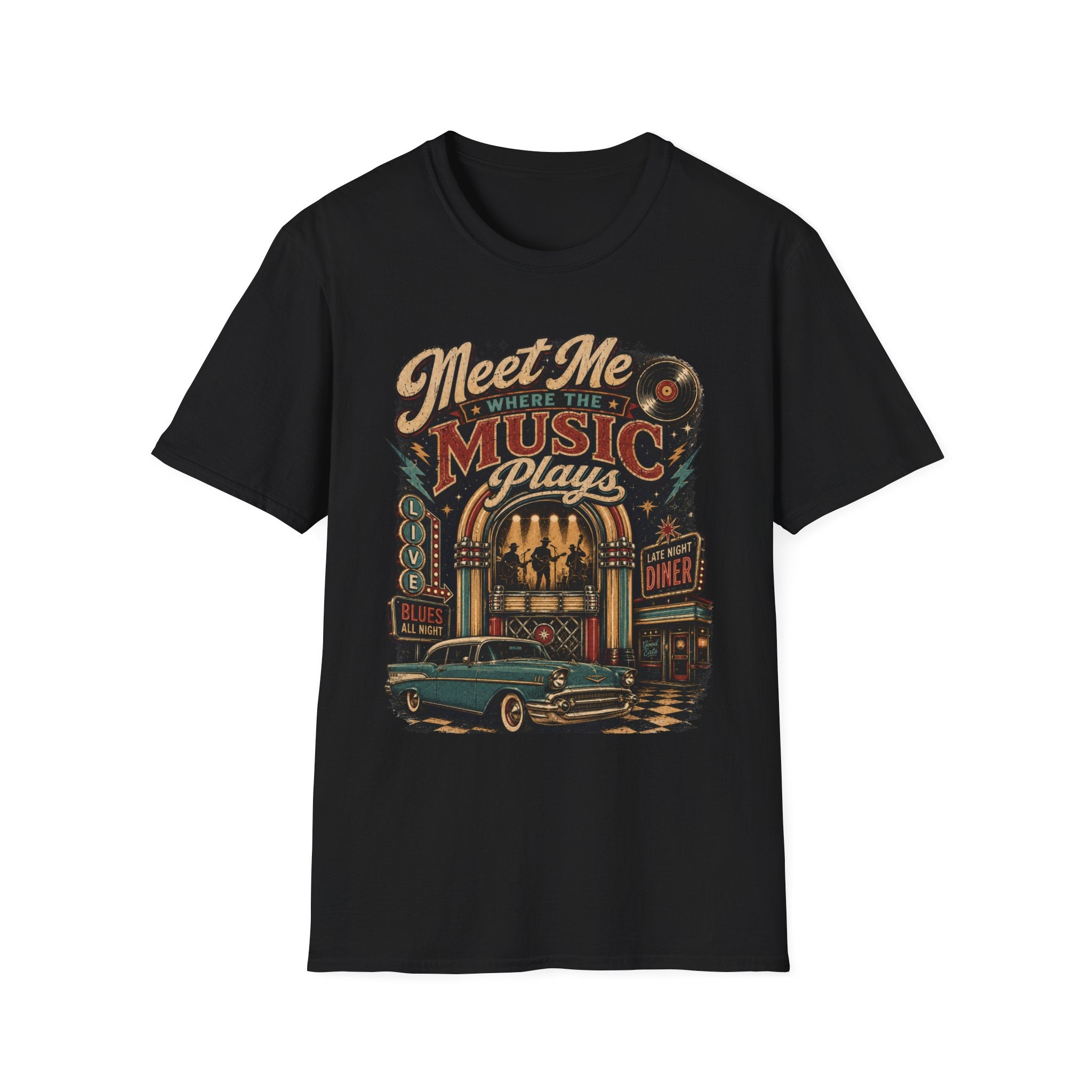 Where Music Plays  T-Shirt